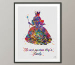 Glinda the Good Witch Wizard of Oz Watercolor Print Nursery Wall Art For kids 2020 - CocoMilla