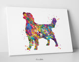 Golden Retriever Watercolor Dog Print Pet Gift Pet Dog Love Puppy Friend Dog Poster Dog Art Customizable Animal Pet Poster Dog Poster-1749