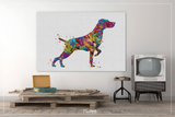 Weimaraner Dog Art Watercolor Print Pet Gift Dog Love Friend Dog Weimaraner Pointer Gift Dog Art Wall Art Doglovers Gift Dog Print-1462 - CocoMilla