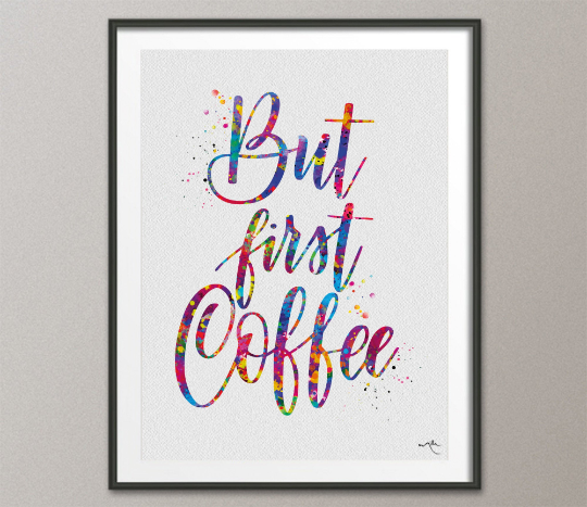 Coffee Supplies Art Print – Welcome Coffee Co.