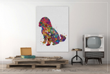 Cockapoo Dog Watercolor Print Dog Art Custom Dog Portrait Pet Dog Love Cockerpoodle Painting Doglover Personelize Cockapoodle Poster-1496 - CocoMilla