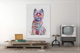 Cairn Terrier Dog Watercolor Print Dog Print Custom Dog Print Cute Dog Art Nursery Dog Wall Doglover Art Cairn Terrier Pet Poster Puppy-1519 - CocoMilla