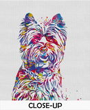 Cairn Terrier Dog Watercolor Print Dog Print Custom Dog Print Cute Dog Art Nursery Dog Wall Doglover Art Cairn Terrier Pet Poster Puppy-1519 - CocoMilla