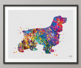 Cocker Spaniel Dog Watercolor Dog Print Cocker Gift Pet Dog Love Puppy Friend Animal Dog Pet Art Dogart Cocker Spaniel Poster Dog Art-635 - CocoMilla