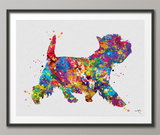 Westie Dog Watercolor Print West Highland Terrier Gift Pet Dog Love Puppy Friend Animal Dog Dogart Poster Dog Art Terrier Art Poster-1601 - CocoMilla